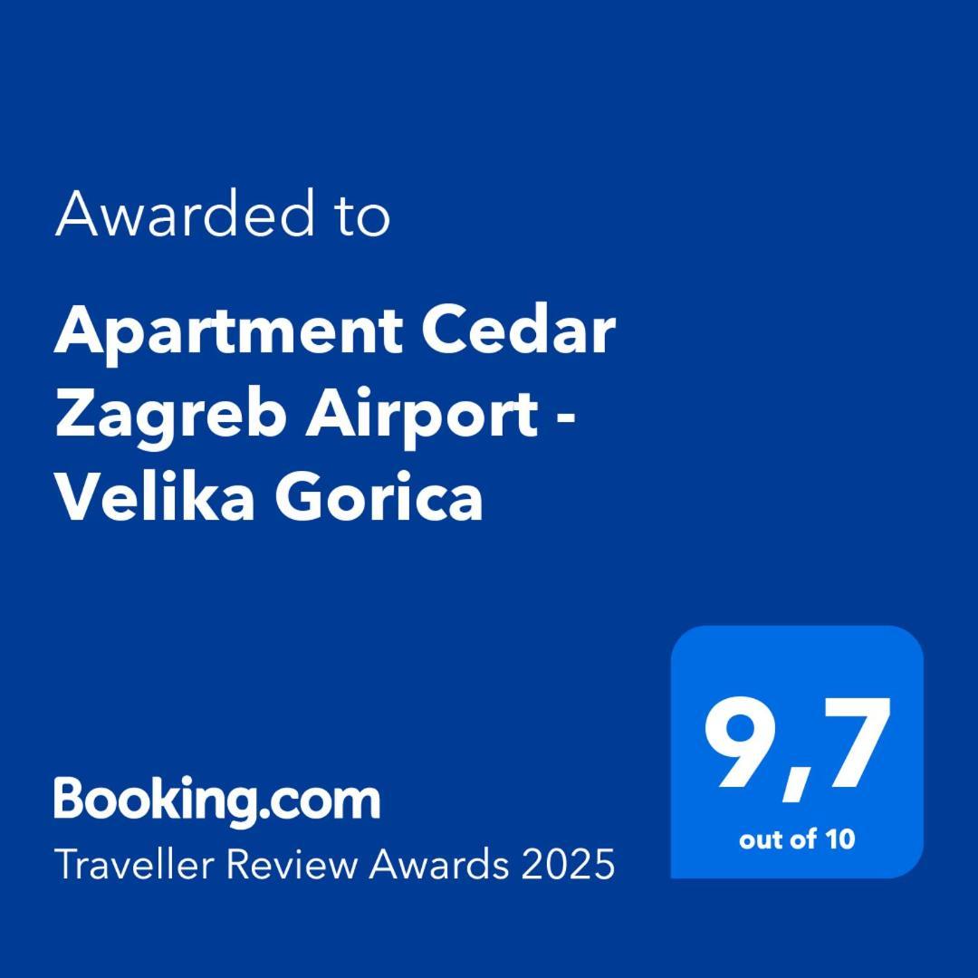Apartment Cedar Zagreb Airport - Velika Gorica Scitarjevo 외부 사진